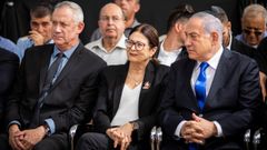 Gantz y Netanyahu