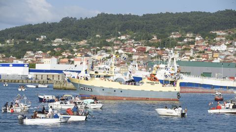Imagen de archivo de la procesi�n mar�tima