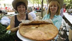 Festa da Empanada en la parroquia monfortina de Ribas Altas