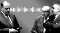 Recreacin de la escucha los audios del informe de la UCO de Koldo, Cerdn y balos