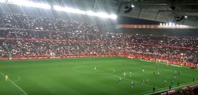 Protesta afici�n Sporting