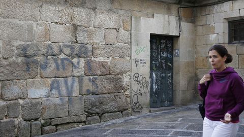 Pintada en Ourense