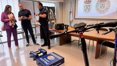 Elena Candia supervis� el dispositivo en la sede de la Polic�a Local