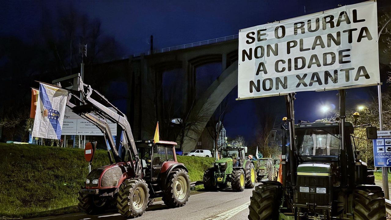 El campo gallego mantiene el pulso y sigue manifestándose contra el Mercosur