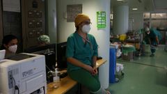 Unidad de reanimaci�n de Montecelo, que vuelve a atender a cr�ticos no covid