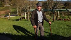 Jos� Mar�a Vicente, descubridor del casco de Leiro hace 50 a�os