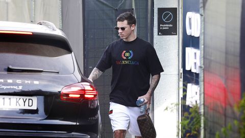Imagen de archivo de Santi Mina, futbolista gallego condenado por abuso sexual