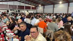 Cientos de personas participaron en la Festa da Freba en Petín