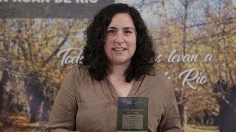 Raquel Garc�a, de Labrecos, gan� en la categor�a de emprendimiento.