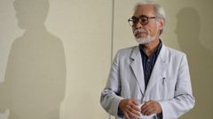 El cineasta japons Hayao Miyazaki, de 82 aos, en una imagen de archivo.