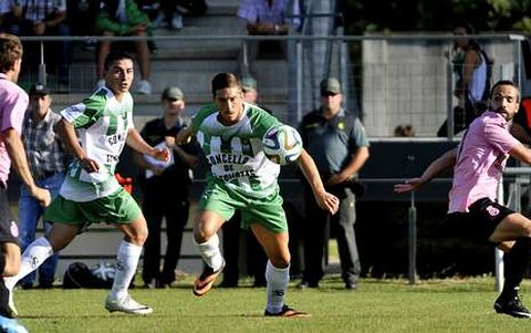 Heber Pena anot� catorce goles en la pasada campa�a en la Tercera Divisi�n. 