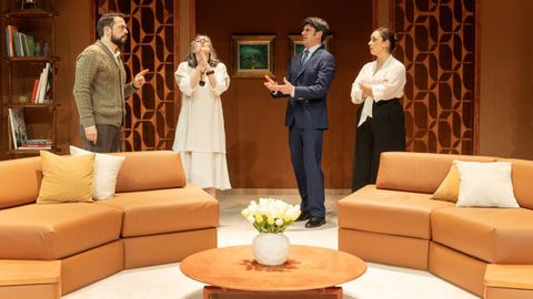 Representacin da obra Un deus salvaxe, da compaa Tala Teatro, que se ofrecer en Monforte o 6 de novembro
