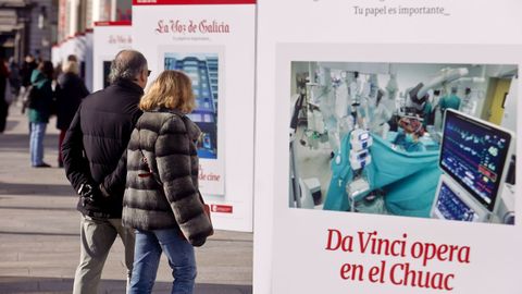 Inauguraci�n de la exposici�n �Un a�o de Voz� 2025 en el Cant�n Grande.