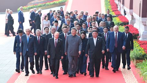 Las im�genes de la exhibici�n militar china