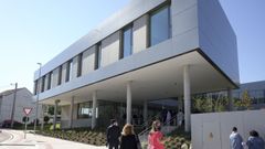 Visita del presidente de la Xunta y la alcaldesa de Nar�n al nuevo centro de salud