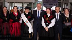 Alfonso Rueda, durante su encuentro este domingo con la emigraci�n en la fiesta de la Milagrosa, en el Centro Gallego de M�xico.