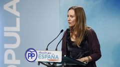 Marta Gonz�lez, , vicesecretaria de Comunicaci�n del PP