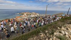 La subida de la Virxe dos Milagres de Cai�n, �en im�genes!
