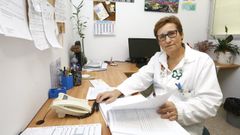 La pediatra del Hospital Pblico da Maria, Mercedes Rodicio, en una imagen de 2018