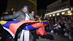 El clamor de los venezolanos en Pontevedra: &laquo;&iexcl;Libertad! &iexcl;Libertad!&raquo;