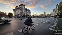 Imagen de archivo de la plaza de Ourense