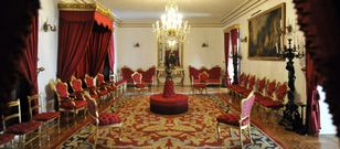 Sal�n del Trono del palacio de Capitan�a, la principal estancia del hist�rico inmueble. 