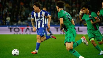 Mario Soriano en el duelo frente al Levante