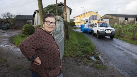 Visita de los Reyes a A Andragalla (Zas)