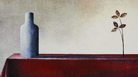 Una de las obras de la �ltima exposici�n de Rodolfo Pico en el museo Evaristo Valle