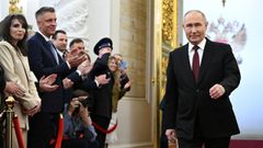 Vladimir Putin jura una vez más como presidente de Rusia