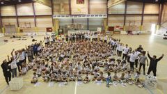 El �ltimo D�a do Pequebasket celebrado en Carballo este a�o