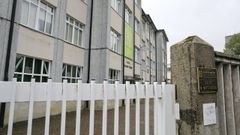 Entrada al CEIP Mato Vizoso, uno de los dos del casco urbano vilalb�s