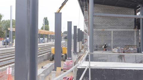 Obras en la Intermodal de Lugo