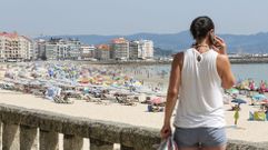 Playa de Silgar, principal reclamo tur�stico de Sanxenxo