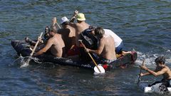 La Regata de Embarcaciones Caseras de Suevos, en im�genes