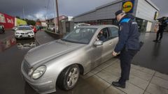 Campa�a de control de la Polic�a Local en Carballo