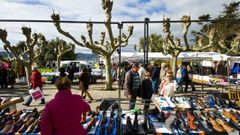 Los jueves suelen ser el da de ms movimiento en Ortigueira, por la celebracin del mercado semanal en la Alameda