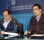 Antonio Veiga, y Mario Outeiro, en la presentaci�n del torneo