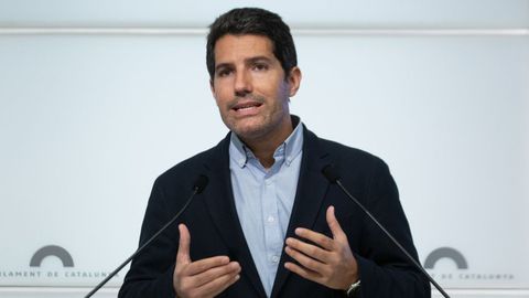 Nacho Mart�n Blanco, portavoz de Ciudadanos en el Parlamento catal�n
