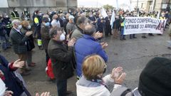 Imagen de la �ltima concentraci�n de Agavida para solicitar un fondo de compensaci�n para las v�ctimas, el pasado 4 de noviembre