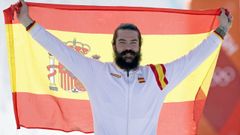 Medalla de bronce de Regino Hern�ndez en�PyeongChang