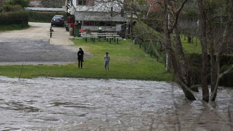 El r�o Narcea en la estaci�n de Quinzanas (Asturias). ARCHIVO
