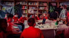 Actividad realizada en el IES de Becerre� basada en su cuento