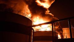 Drones rusos atacan una terminal de aceite de girasol en Mykolaiv