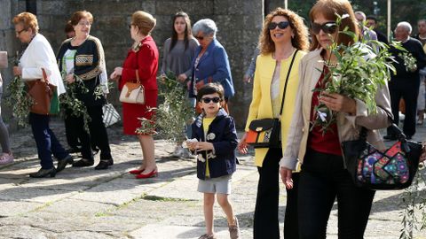 SEMANA SANTA EN BARBANZA, PROCESIN DE LA BORRIQUITA Y BENDICIN DEL DOMINGO DE RAMOS