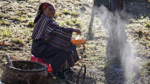 Vecinas cocinaron en distintos puestos para todos los vecinos