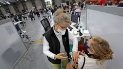 Vacunaci�n masiva en el Ifevi de Vigo