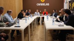 La �ltima reuni�n del comit� de inversiones del Lugo Transforma se celebr� en Caf�s Candelas