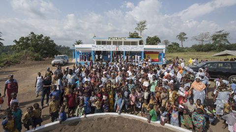 Maternidad habilitada en Costa de Marfil con los fondos recaudados por Egueire