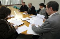 En la reuni�n estuvieron representantes del Concello, de ABanca y de la oposici�n. 